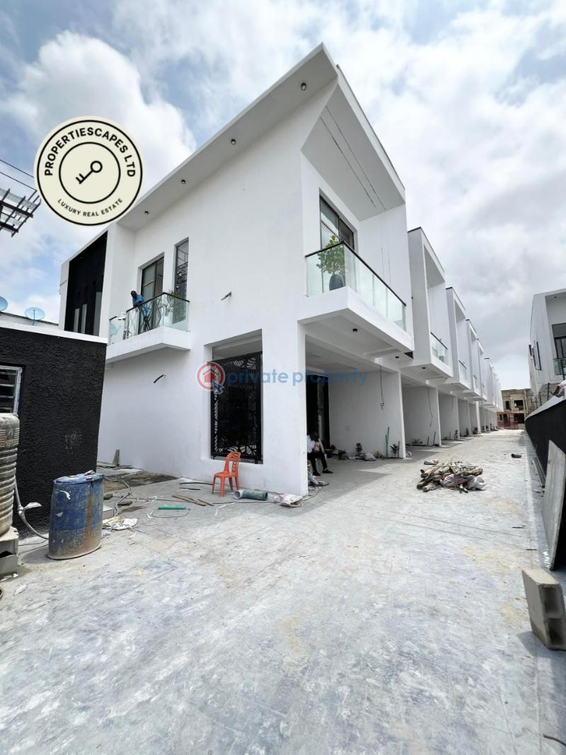 Luxury 4 bedroom terrace duplex for sale - 0 4 bedroom Terraced Duplex For Sale Ikota Lekki Lagos - 0