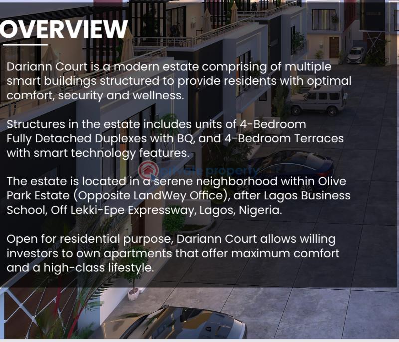 4 bedroom Terrace For Sale  Lagos Business School Frsc Office Blenco Supermarket Landwey Office Ajah Lagos - 4