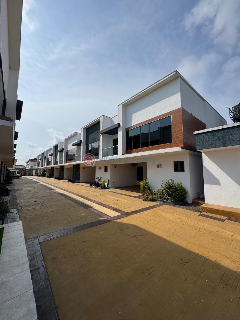 Luxury 4 bedroom terrace duplex - 5 4 bedroom Terraced Duplex For Sale Ogombo Ajah Lagos - 5