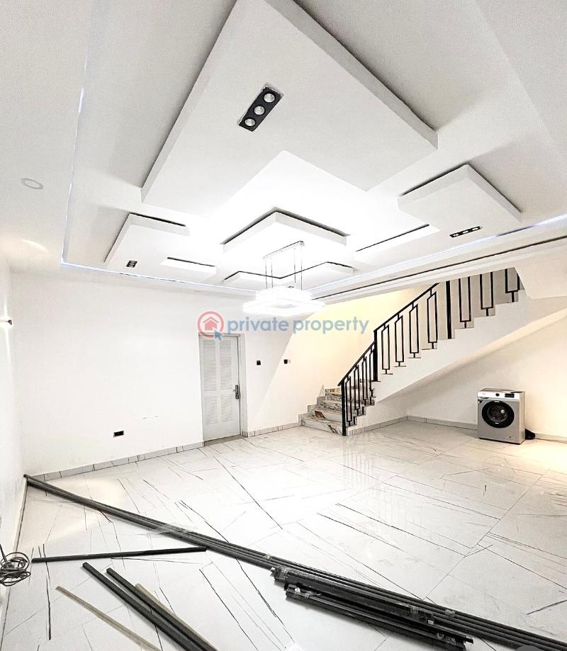 Luxury 4 bedroom terrace duplex with bq - 1 4 bedroom Terraced Duplex For Sale Wuye Abuja Phase 2  - 1