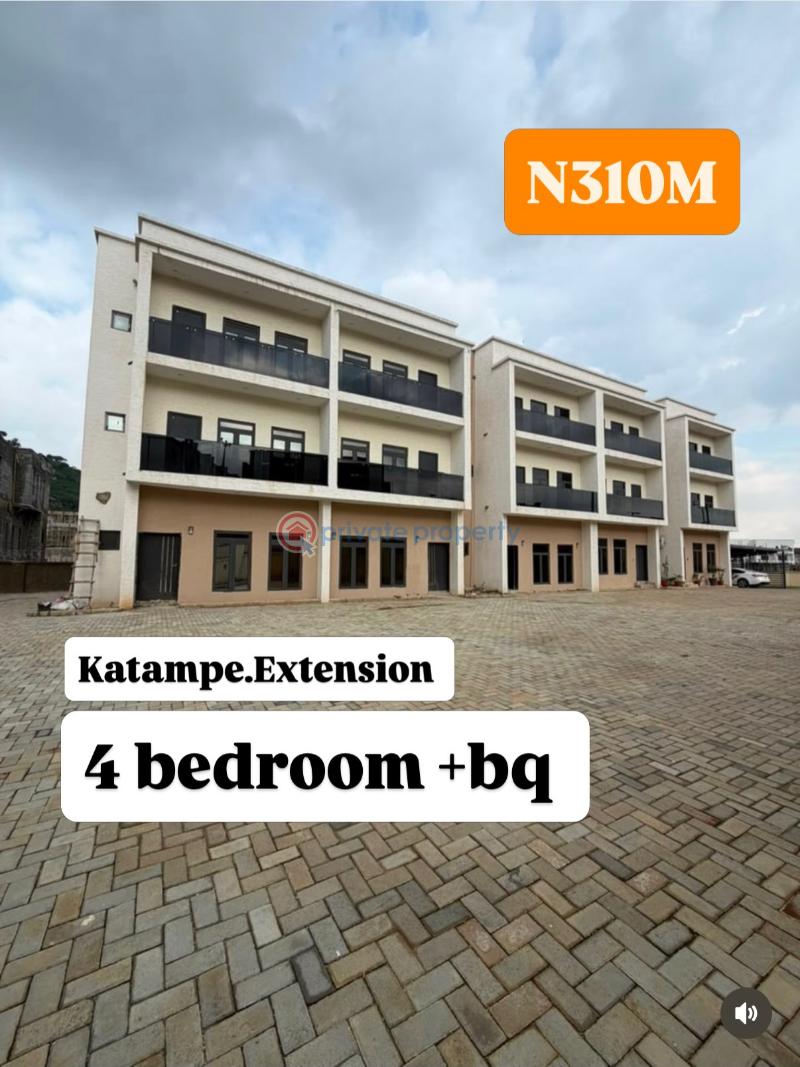4 bedroom Terraced Duplex For Sale Diplomatic Zone Katampe Ext. Abuja Phase 2  - 0