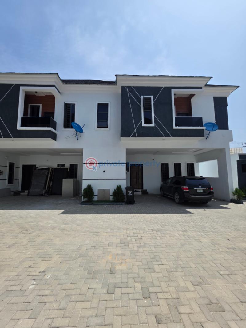 4 bedroom Terraced Duplex For Rent Off Mobil Road Ilaje Lekki Scheme 2 Ajah Lagos - 0