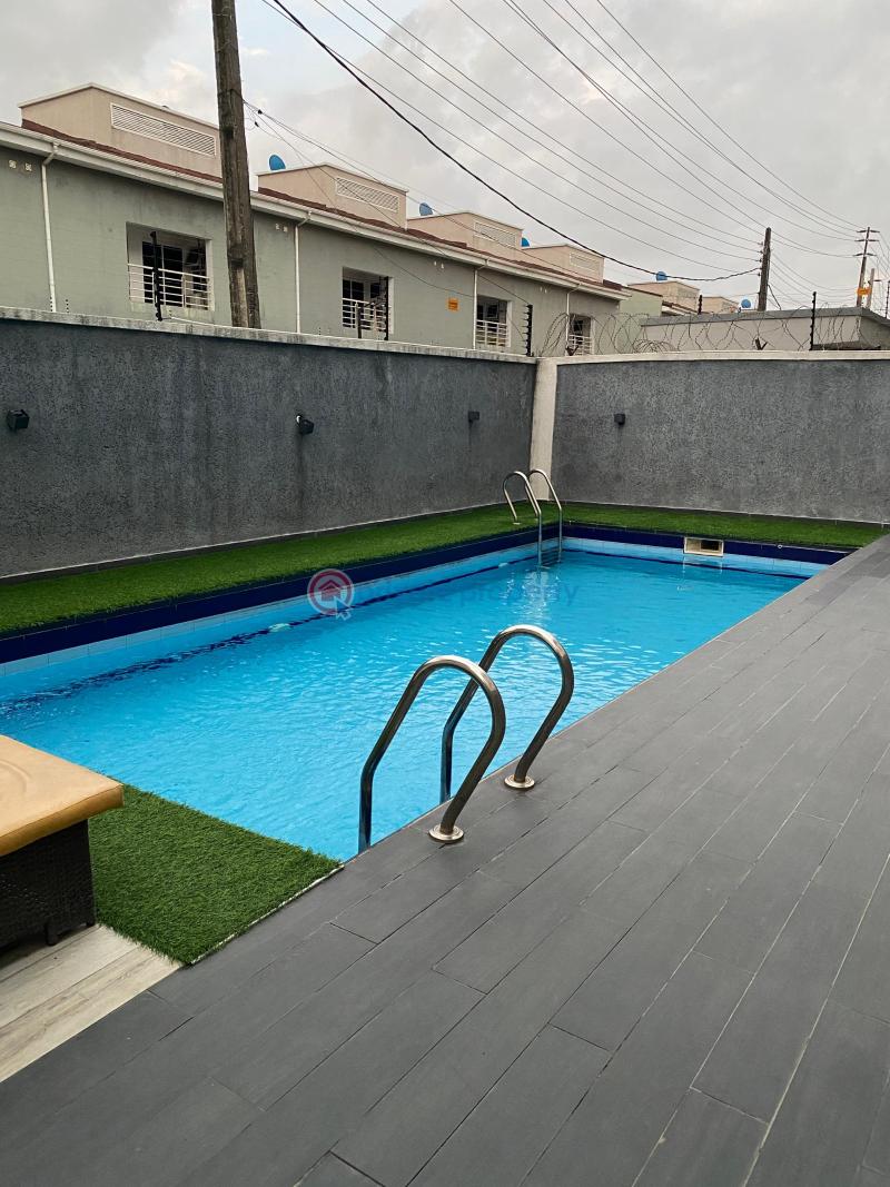 Luxury 4-bedroom terrace duplex with swimming pool - 1 4 bedroom Terraced Duplex For Rent Ikate Elegushi Lekki Lagos - 1