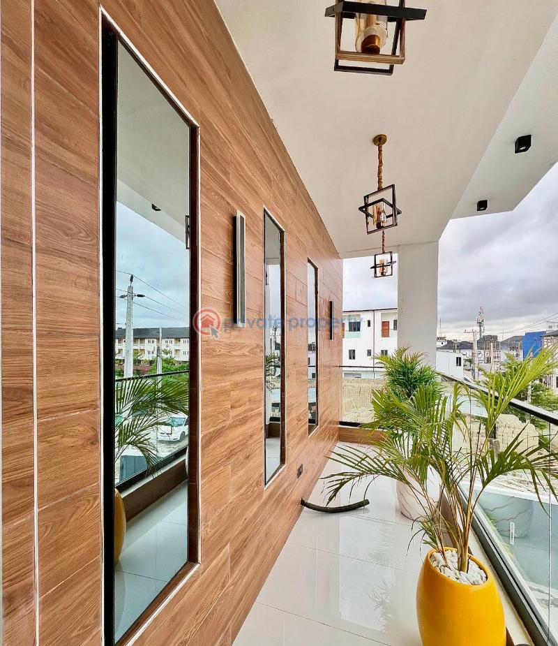 Luxury 4 bedroom terrace swimming pool duplexes - 5 4 bedroom Terraced Duplex For Sale Ikate Elegushi Lekki Lagos - 5