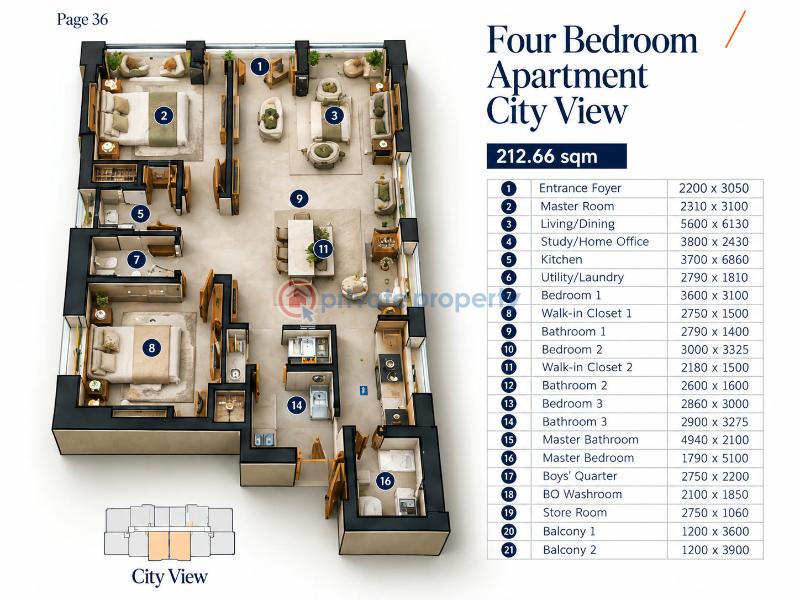 4 bedroom Terrace For Sale Landmark Towers, Lagos To Calabar Costal Road, Landmark Beach. Oniru Victoria Island Lagos - 3