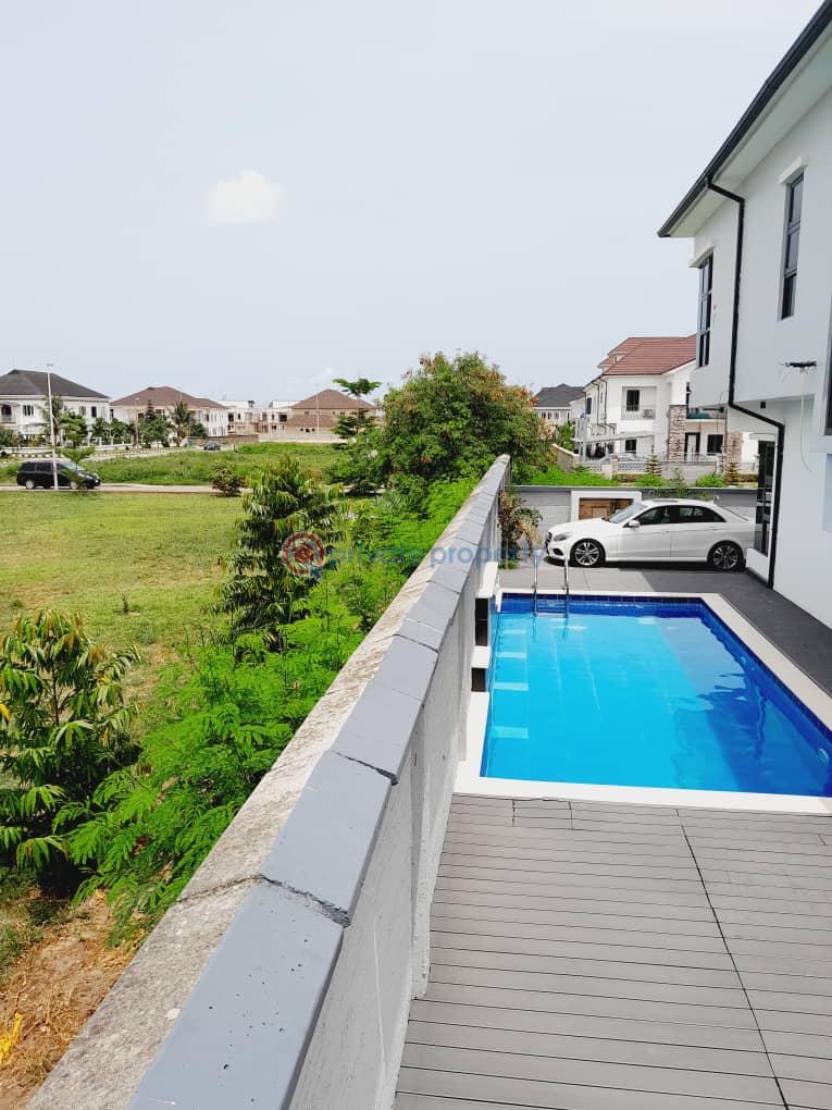 Luxury 4 bedrooms detached duplex with swimming pool and bq - 12 4 bedroom Detached Duplex For Sale Royal Garden Estate Ajah Lagos - 12