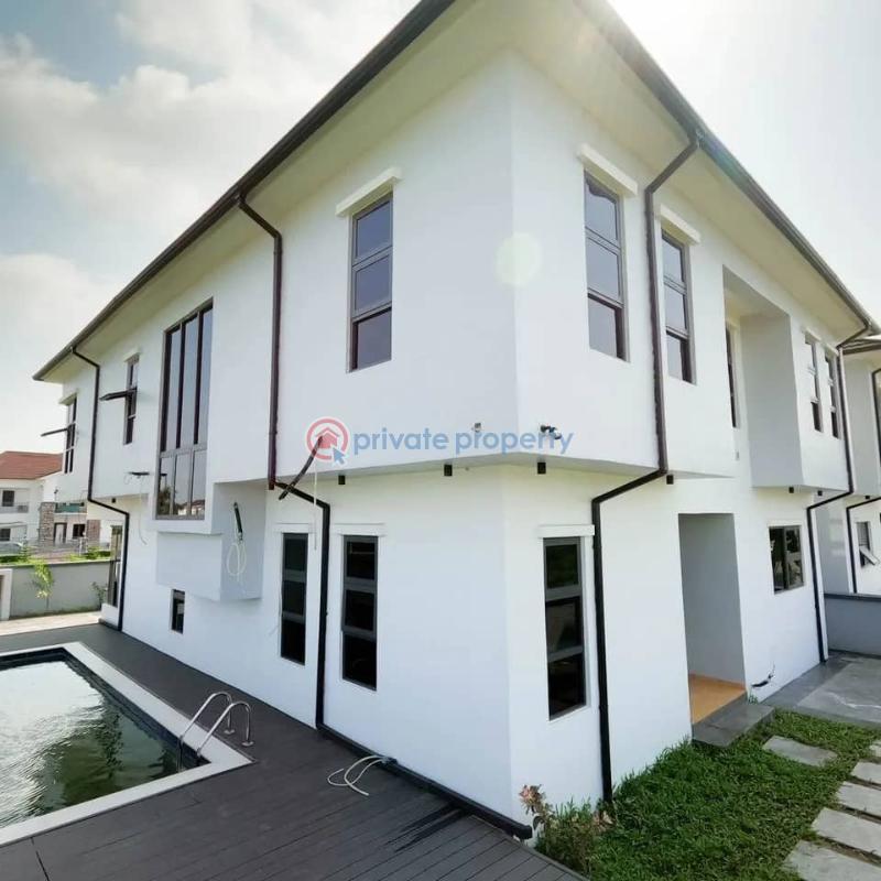 Luxury 4 bedrooms detached duplex with swimming pool and bq - 13 4 bedroom Detached Duplex For Sale Royal Garden Estate Ajah Lagos - 13