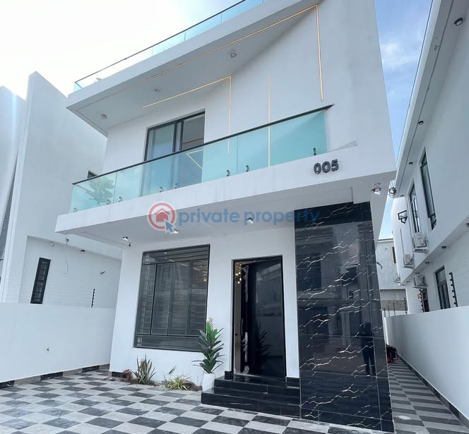 Luxury 4bed detached duplex wt bq - 1 4 bedroom Detached Duplex For Sale Chevron Lekki Chevron Drive Lekki Lagos - 1