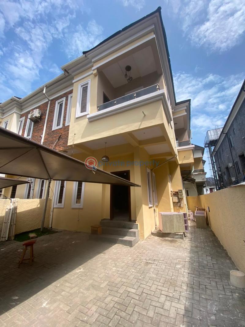 4 bedroom Semi detached Duplex For Rent 𝗖𝗵𝗲𝘃𝗿𝗼𝗻 𝗔𝗹𝘁𝗲𝗿𝗻𝗮𝘁𝗶𝘃𝗲 Lekki Lagos - 1