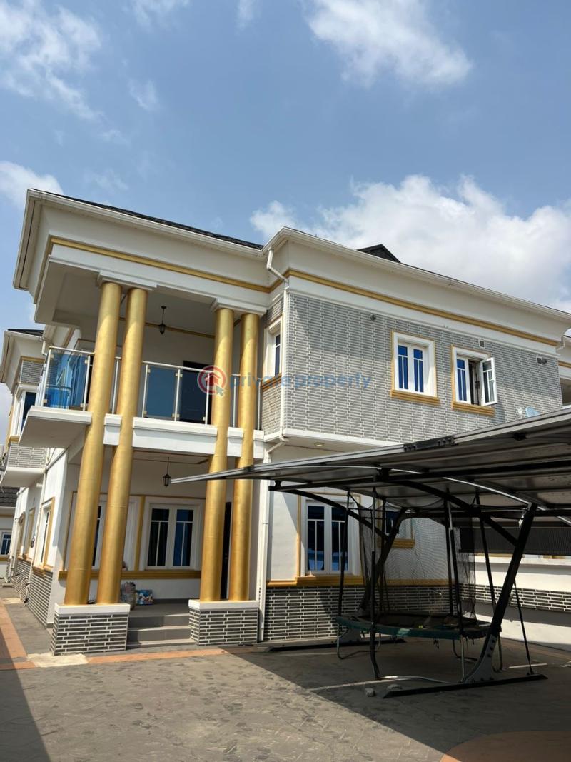 4 bedroom Semi detached Duplex For Sale New Road Behind Mayfair Garden Awoyaya Lagos Island Awoyaya Ajah Lagos - 0