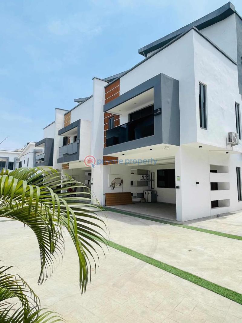 4 bedroom Terraced Duplex For Sale Chevron Lekki Lagos - 1