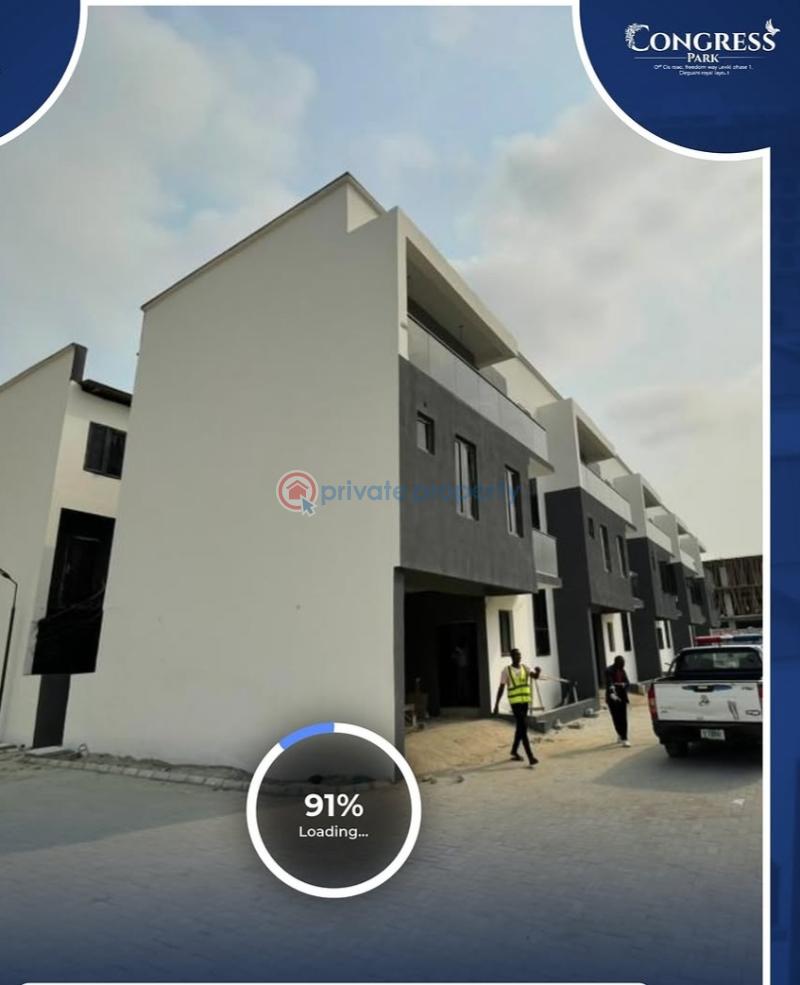 4 bedroom Townhouse For Sale Congress Park, Cis Road, Off Freedom Way, Lekki Phase 1 Lagos - 12