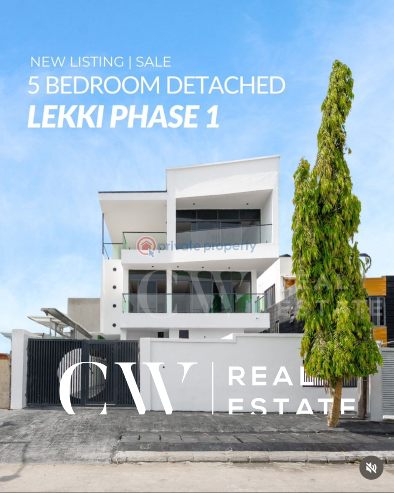 5 bedroom Detached Duplex For Sale Lekki Phase 1 Lagos - 0