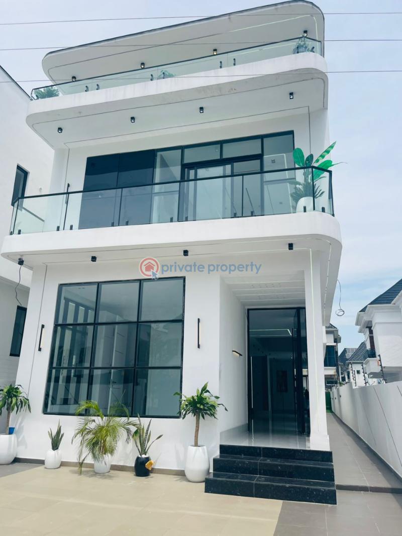 5 bedroom Detached Duplex For Sale Chevron Drive Lekki Lagos - 1