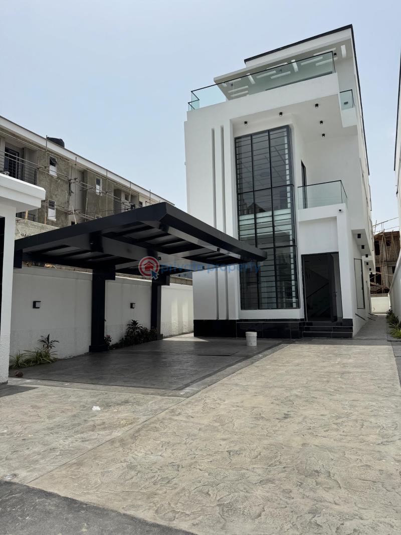 Luxury 5 bedroom detached duplex with a bq   & a pool for sale‼️‼️ - 3 5 bedroom Detached Duplex For Sale Osapa London Lekki Lagos - 3