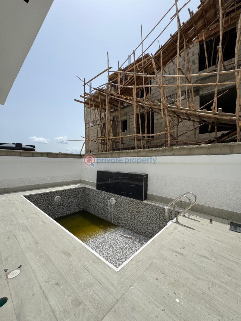 Luxury 5 bedroom detached duplex with a bq   & a pool for sale‼️‼️ - 5 5 bedroom Detached Duplex For Sale Osapa London Lekki Lagos - 5