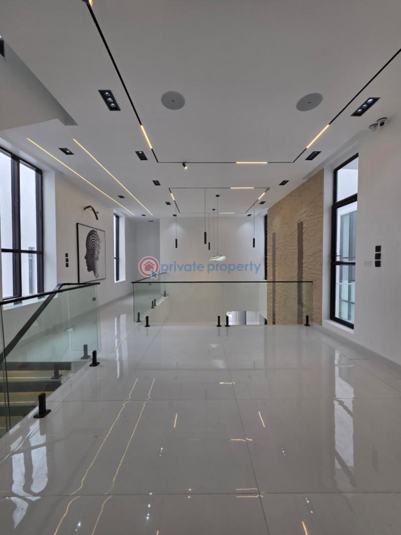 Luxury 5 bedroom detached duplex with cinema + swimming pool - 3 5 bedroom Detached Duplex For Sale Palm Residence Osapa London Lekki Lagos - 3