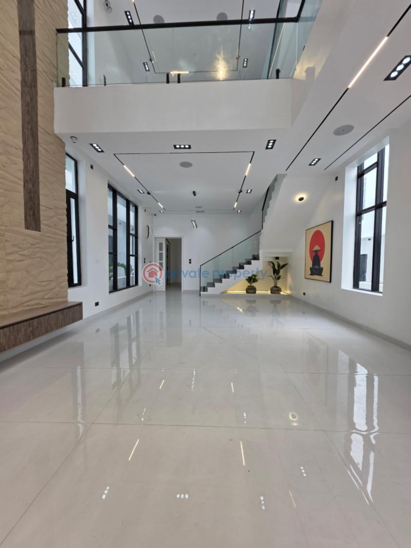 Luxury 5 bedroom detached duplex with cinema + swimming pool - 1 5 bedroom Detached Duplex For Sale Palm Residence Osapa London Lekki Lagos - 1