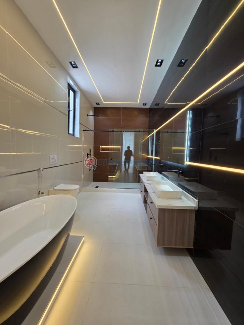 Luxury 5 bedroom detached duplex with cinema + swimming pool - 6 5 bedroom Detached Duplex For Sale Palm Residence Osapa London Lekki Lagos - 6