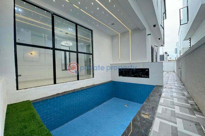 Luxury 5 bedroom detached duplex with swimming pool and bq - 28 5 bedroom Duplex For Sale Ajah Lagos - 28