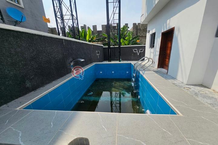 Luxury 5 bedroom detached duplex with swimming pool and bq - 22 5 bedroom Detached Duplex For Sale Ajah Lagos - 22