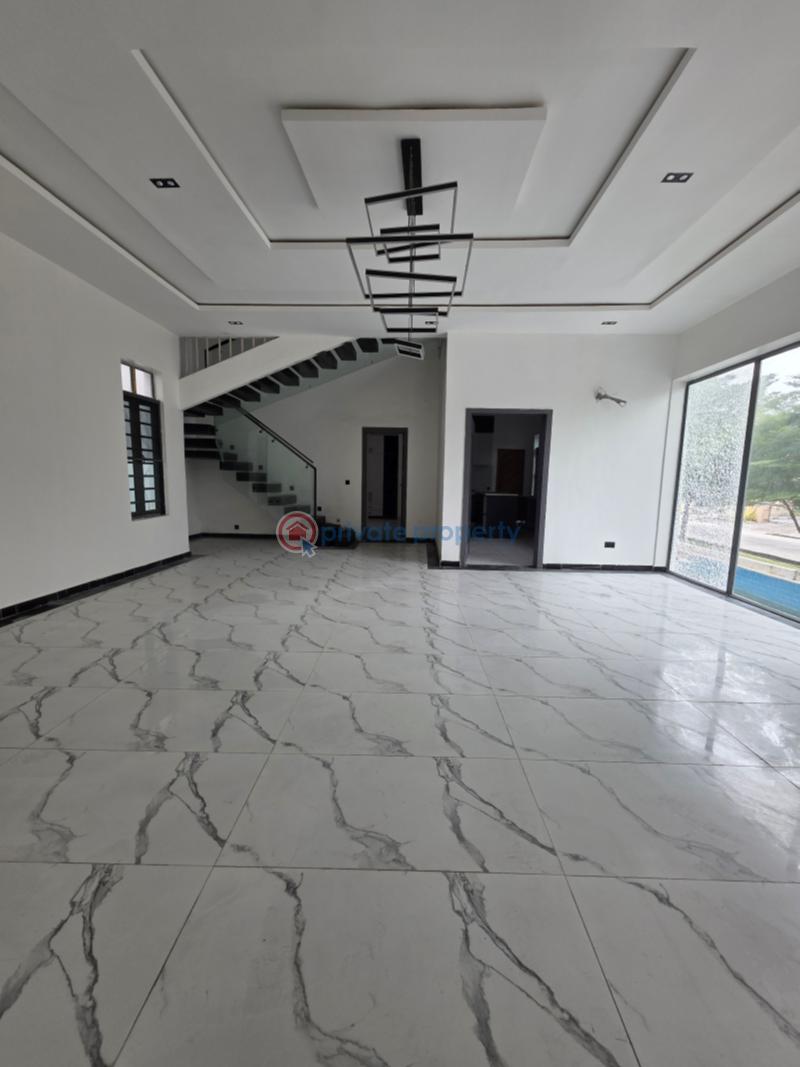 Luxury 5 bedroom detached duplex with swimming pool - 3 5 bedroom Detached Duplex For Sale Orchid Hotel Road Chevron Drive Lekki Lagos - 3