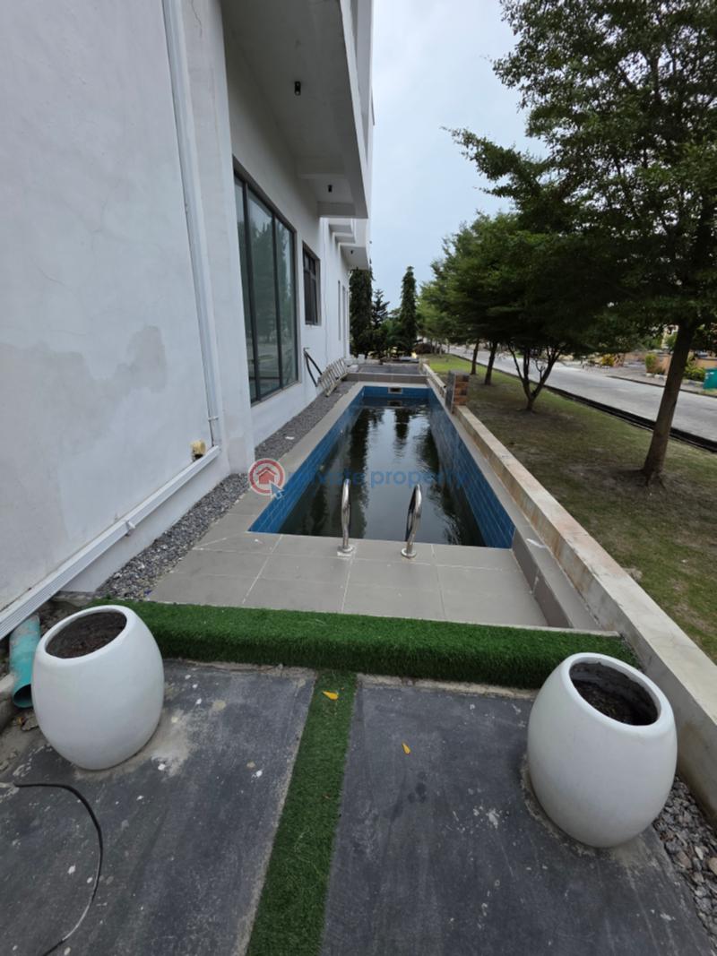 Luxury 5 bedroom detached duplex with swimming pool - 11 5 bedroom Detached Duplex For Sale Orchid Hotel Road Chevron Drive Lekki Lagos - 11