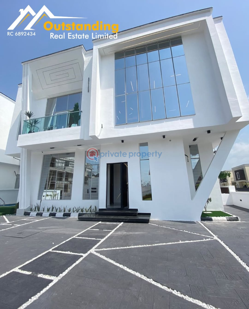 5 bedroom Detached Duplex For Sale Chevron Drive Lekki Lagos - 1
