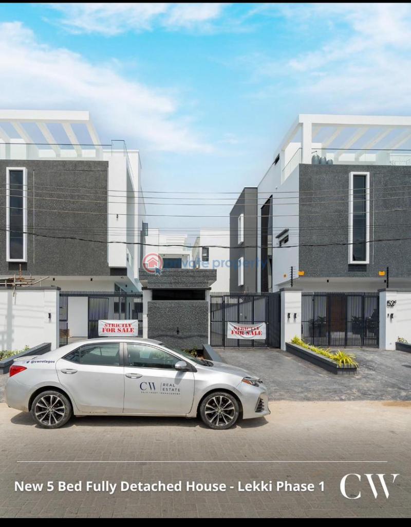 5 bedroom Detached Duplex For Sale Lekki Phase 1 Lagos - 10