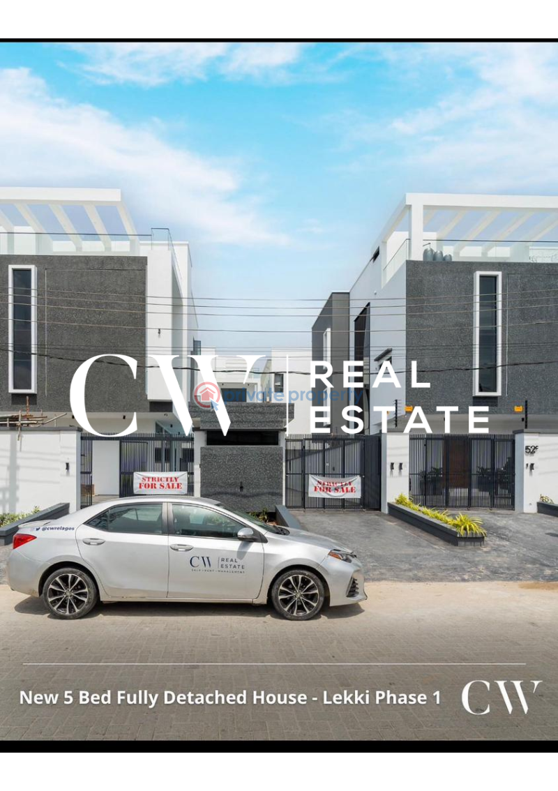 5 bedroom Detached Duplex For Sale Lekki Phase 1 Lagos - 0