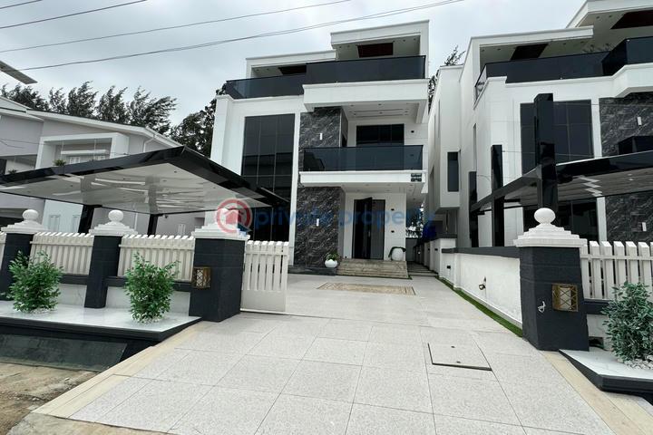 Luxury 5 bedroom detached house with swimming pool, cinema and bq - 1 5 bedroom Detached Duplex For Sale Megamound Estate Ikota Lekki Lagos - 1