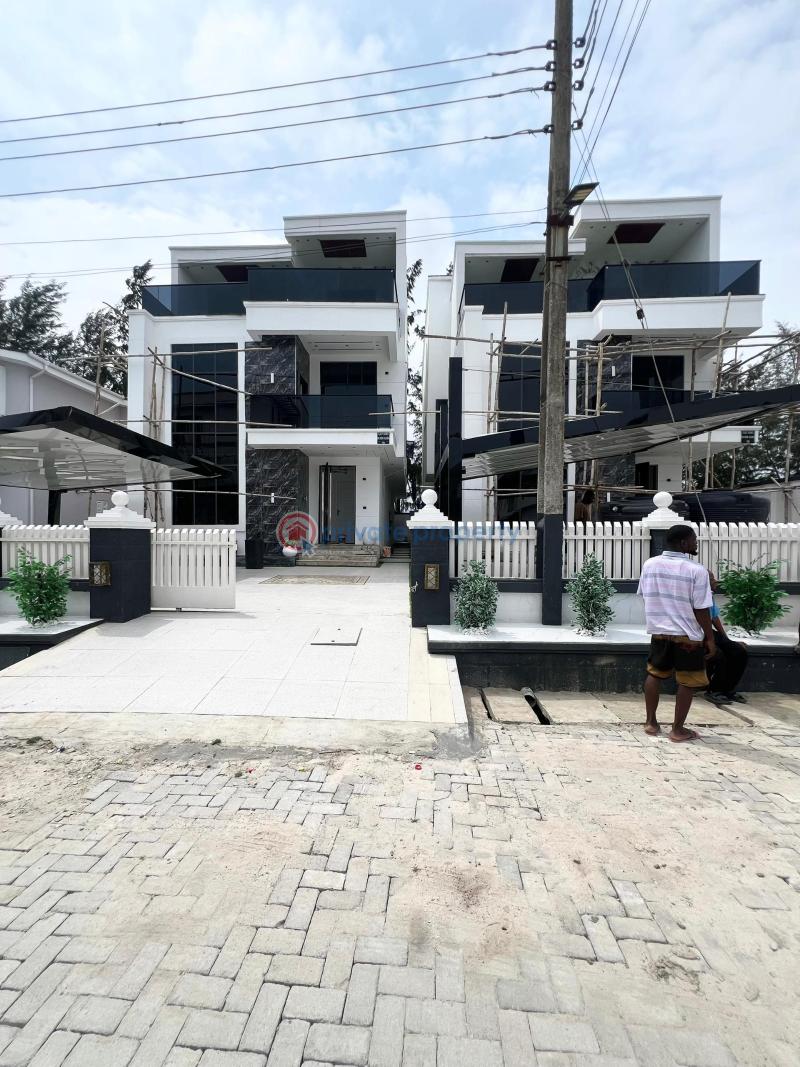 Luxury 5 bedroom duplex with rooftop, cinema, pool and gym - 1 5 bedroom Duplex For Sale Megamount Estate Lekki County Ikota Ikota Lekki Lagos - 1