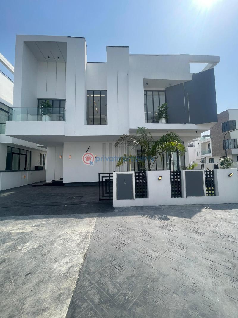 5 bedroom Detached Duplex For Sale Chevron Drive Lekki Lagos - 1
