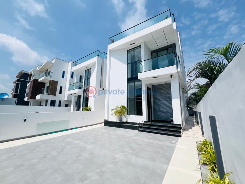 5 bedroom Detached Duplex For Sale Chevron Drive Lekki Lagos - 0