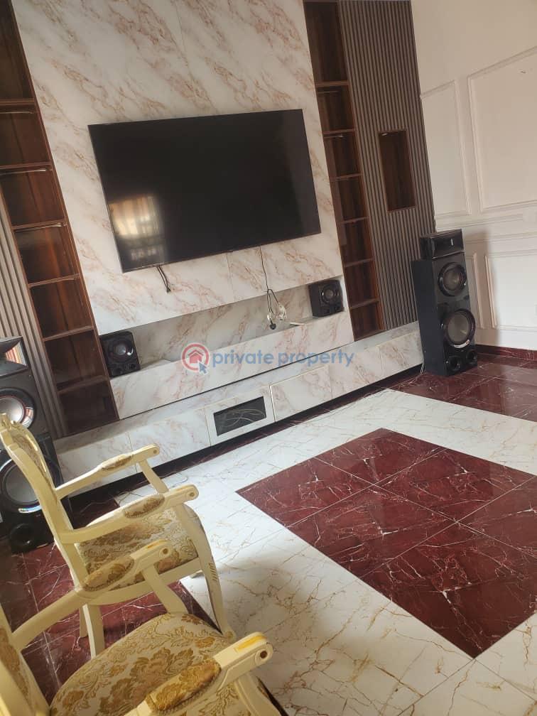 Luxury 5-bedroom fully detached duplex + bq for rent in chevron, lekki - 4 5 bedroom Detached Duplex For Rent Chevron Drive Lekki Lagos - 4