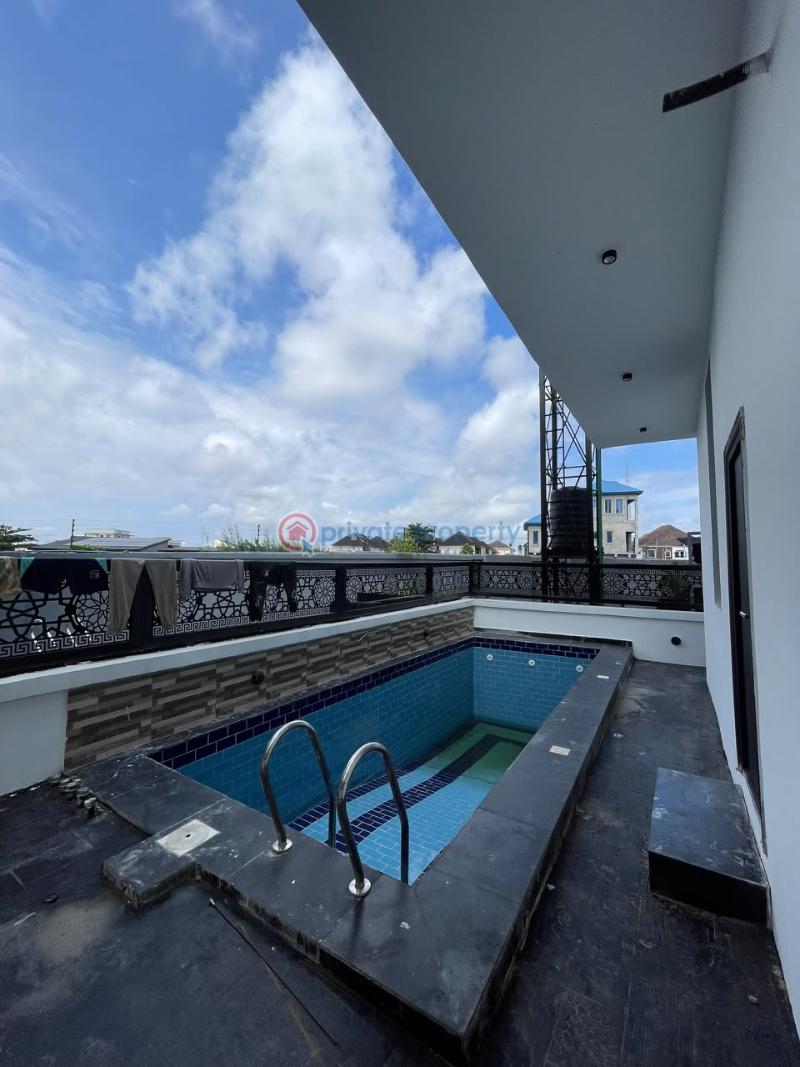 5 bedroom Detached Duplex For Sale Chevron Drive Lekki Lagos - 4