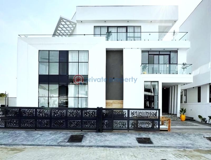 5 bedroom Detached Duplex For Sale Chevron Drive Lekki Lagos - 1