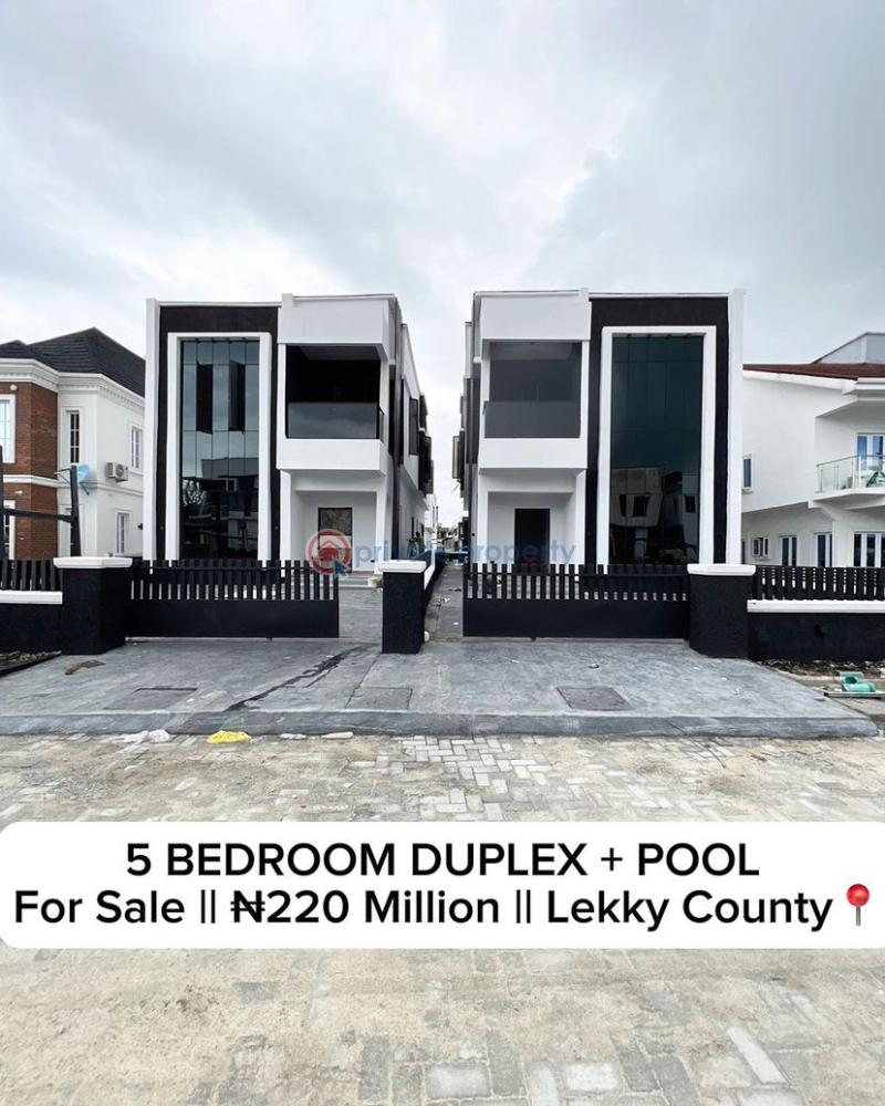 5 bedroom Duplex For Sale Lekky County Ikota Lekki Lagos - 0