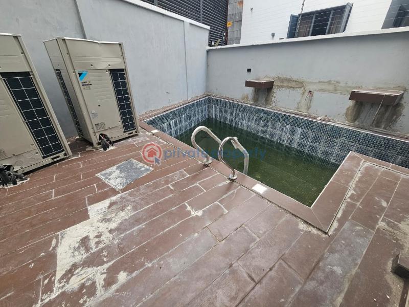 Luxury 5 bedroom fully detached duplex with 2rooms bq, study, cinema, swimming pool and gym - 28 5 bedroom Detached Duplex For Sale Old Ikoyi Lagos - 28