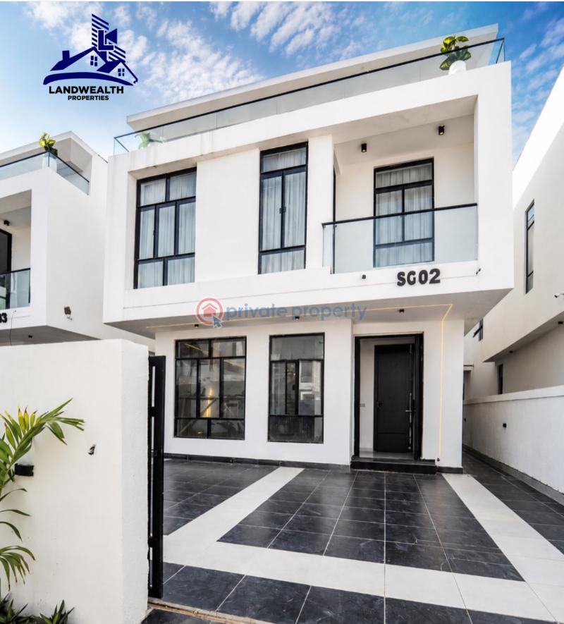 5 bedroom Detached Duplex For Sale Secure Estate At Chevron Lekki Lekki Lagos - 0
