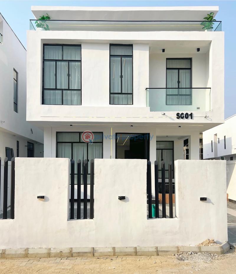 5 bedroom Detached Duplex For Sale Secure Estate At Chevron Lekki Lekki Lagos - 1