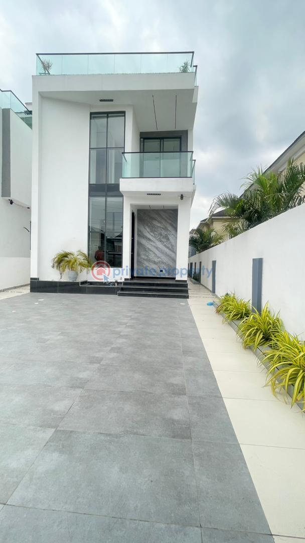 5 bedroom Detached Duplex For Sale Chevron Drive Lekki Lagos - 1