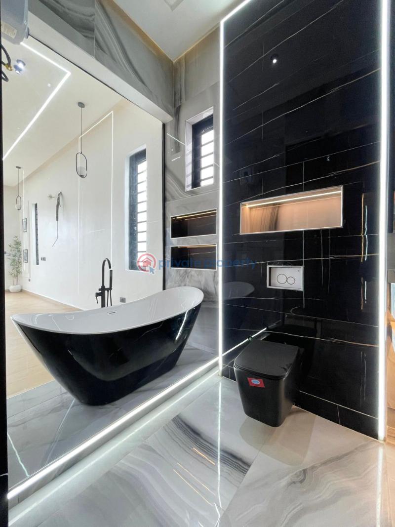 Luxury 5 bedroom fully detached duplex with pool in chevron lekki - 7 5 bedroom Duplex For Sale Chevron Lekki Chevron Drive Lekki Lagos - 7
