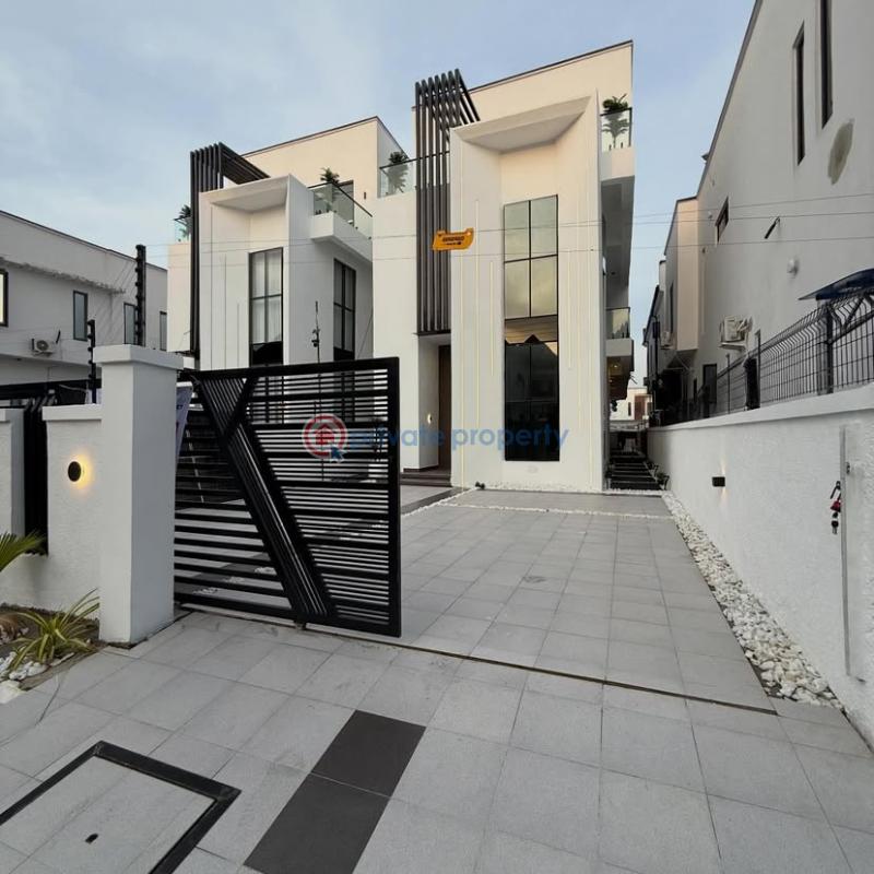 5 bedroom Detached Duplex For Sale Orichid Road Lafiaji Lekki Lagos - 1