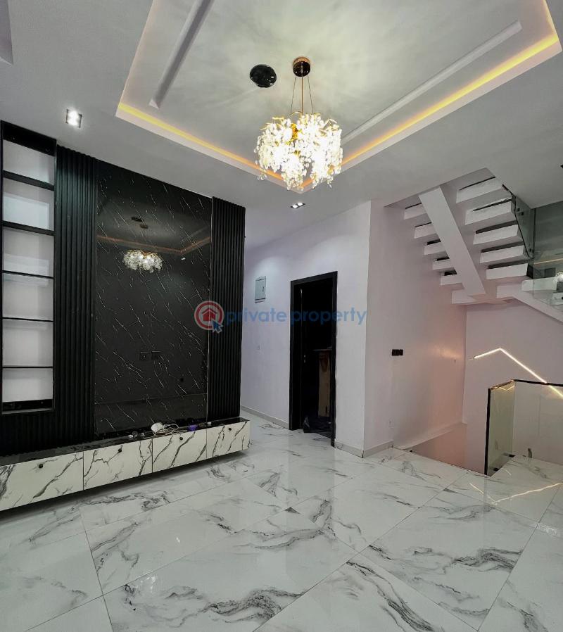 Luxury 5 bedroom fully detached home with swimming pool, cinema, rooftop terrace - 9 5 bedroom Detached Duplex For Sale Lekki County Homes Ikota Ikota Lekki Lagos - 9