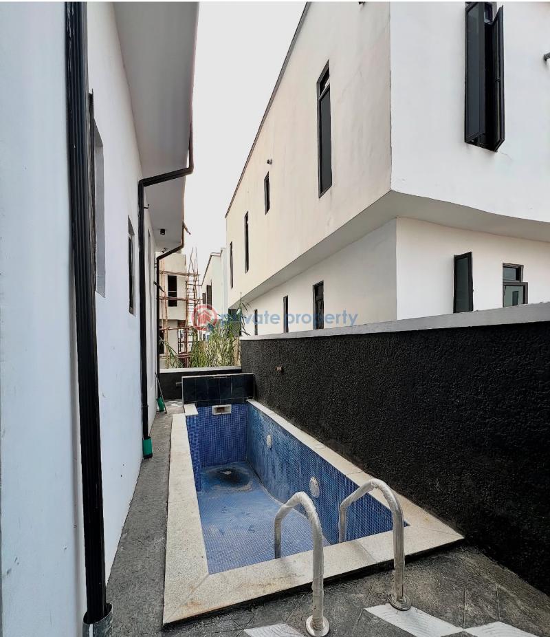 Luxury 5 bedroom fully detached home with swimming pool, cinema, rooftop terrace - 7 5 bedroom Detached Duplex For Sale Lekki County Homes Ikota Ikota Lekki Lagos - 7