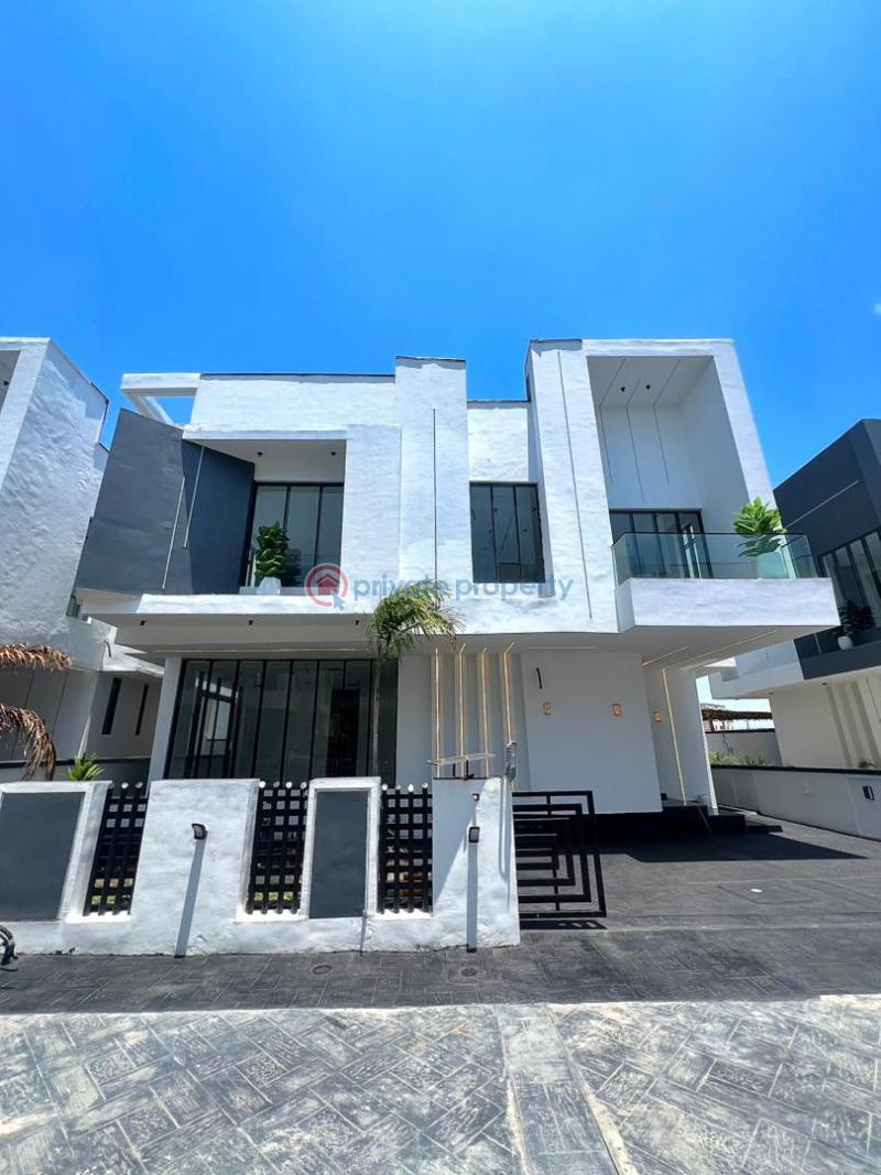 5 bedroom Detached Duplex For Sale Chevron Drive Lekki Lagos - 1