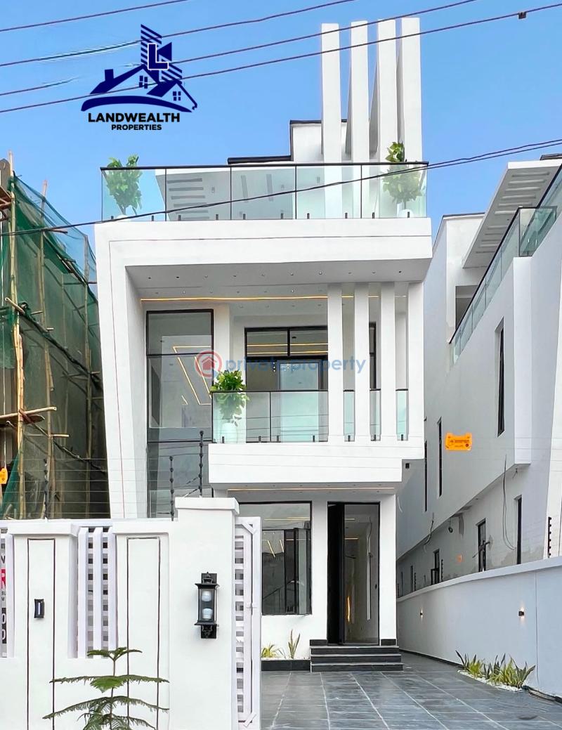 5 bedroom Detached Duplex For Sale 2nd Tollgate Lekki Along Lekki Expressway Lagos - 0