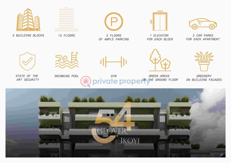 Luxury 5 bedroom maisonette penthouse in ikoyi - 410sqm - 36 months payments - 8 5 bedroom House For Sale Glover Road Ikoyi Lagos - 8