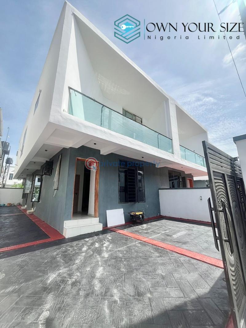5 bedroom Semi detached Duplex For Sale Chevron Drive Lekki Lagos - 0